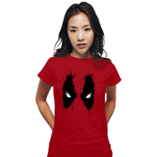 Load image into Gallery viewer, Shirts Fitted Shirts, Woman / Small / Red Splatter Merc
