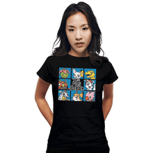 Load image into Gallery viewer, Shirts Fitted Shirts, Woman / Small / Black The Digi Bunch
