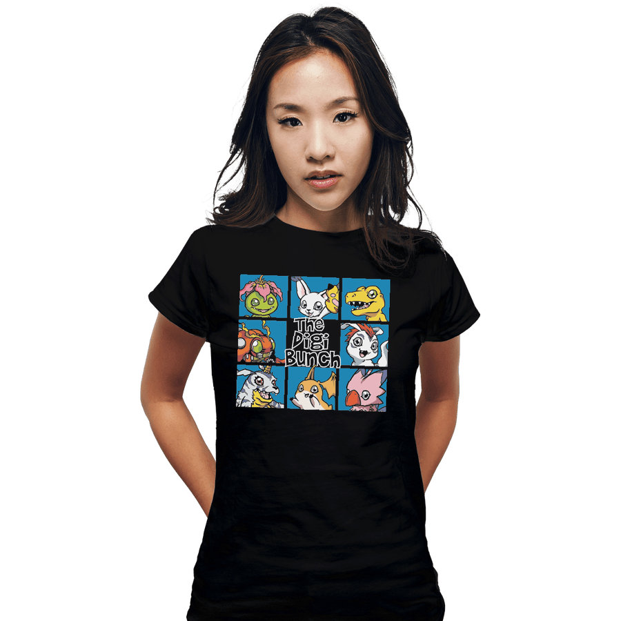 Shirts Fitted Shirts, Woman / Small / Black The Digi Bunch