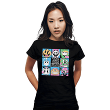 Load image into Gallery viewer, Shirts Fitted Shirts, Woman / Small / Black The 90s Bunch
