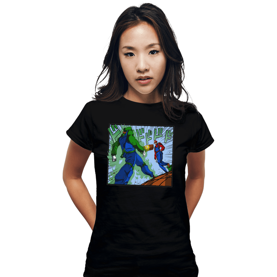 Shirts Fitted Shirts, Woman / Small / Black It's Luigi Time