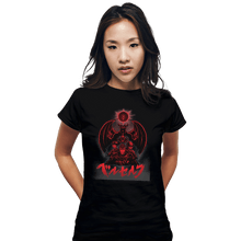 Load image into Gallery viewer, Shirts Fitted Shirts, Woman / Small / Black Berserker
