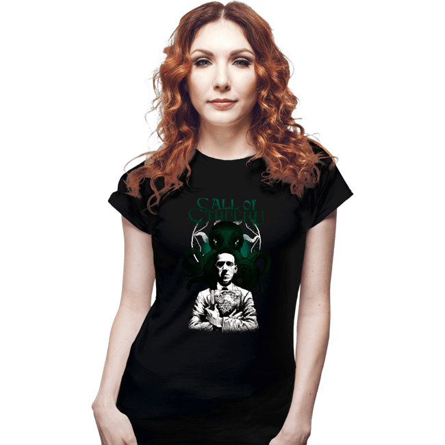 Secret_Shirts Fitted Shirts, Woman / Small / Black The Call