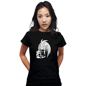 Daily_Deal_Shirts Fitted Shirts, Woman / Small / Black The Owl Mother