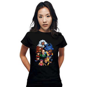Secret_Shirts Fitted Shirts, Woman / Small / Black X-Men 30th Anniversary