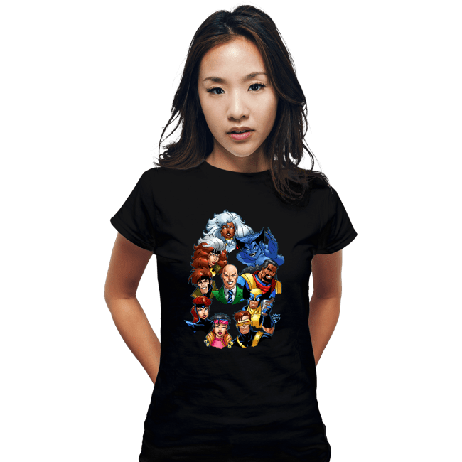 Secret_Shirts Fitted Shirts, Woman / Small / Black X-Men 30th Anniversary