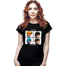 Load image into Gallery viewer, Secret_Shirts Fitted Shirts, Woman / Small / Black Pilotz
