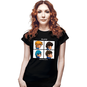 Secret_Shirts Fitted Shirts, Woman / Small / Black Pilotz