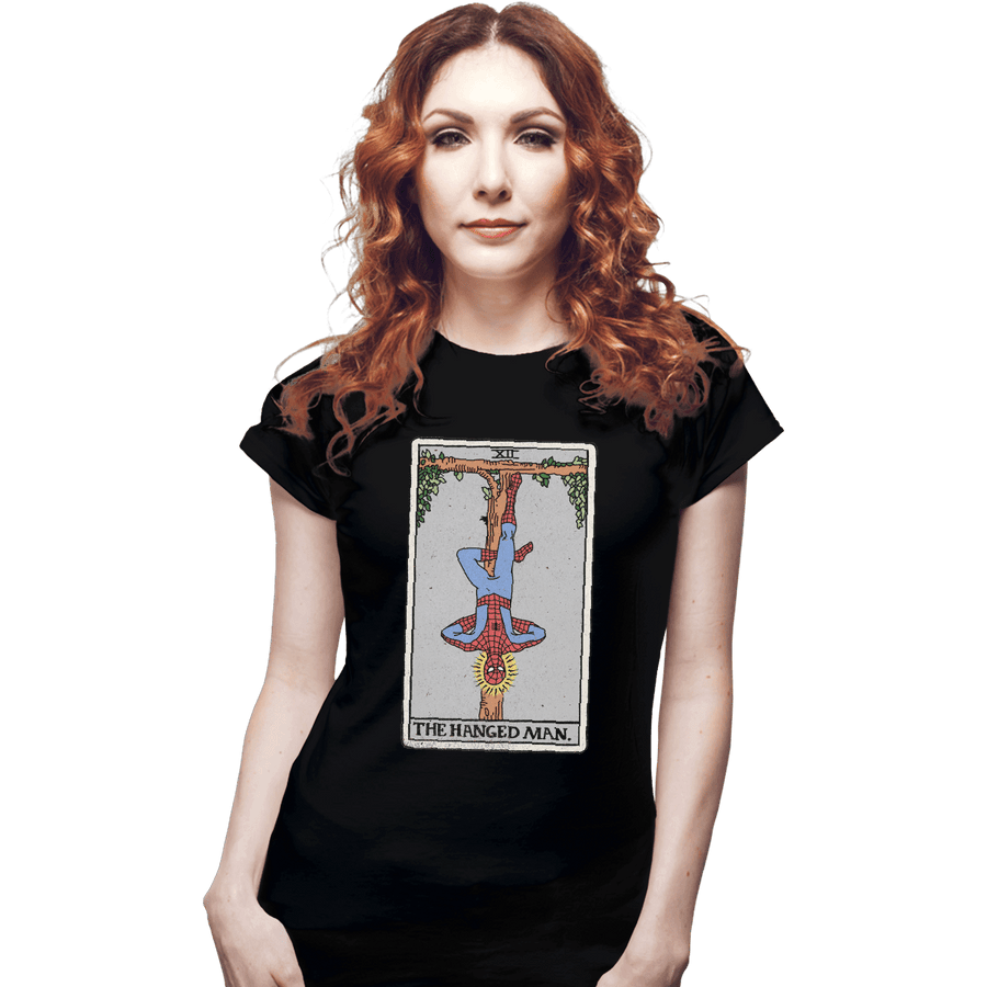 Shirts Fitted Shirts, Woman / Small / Black The Hanged Man