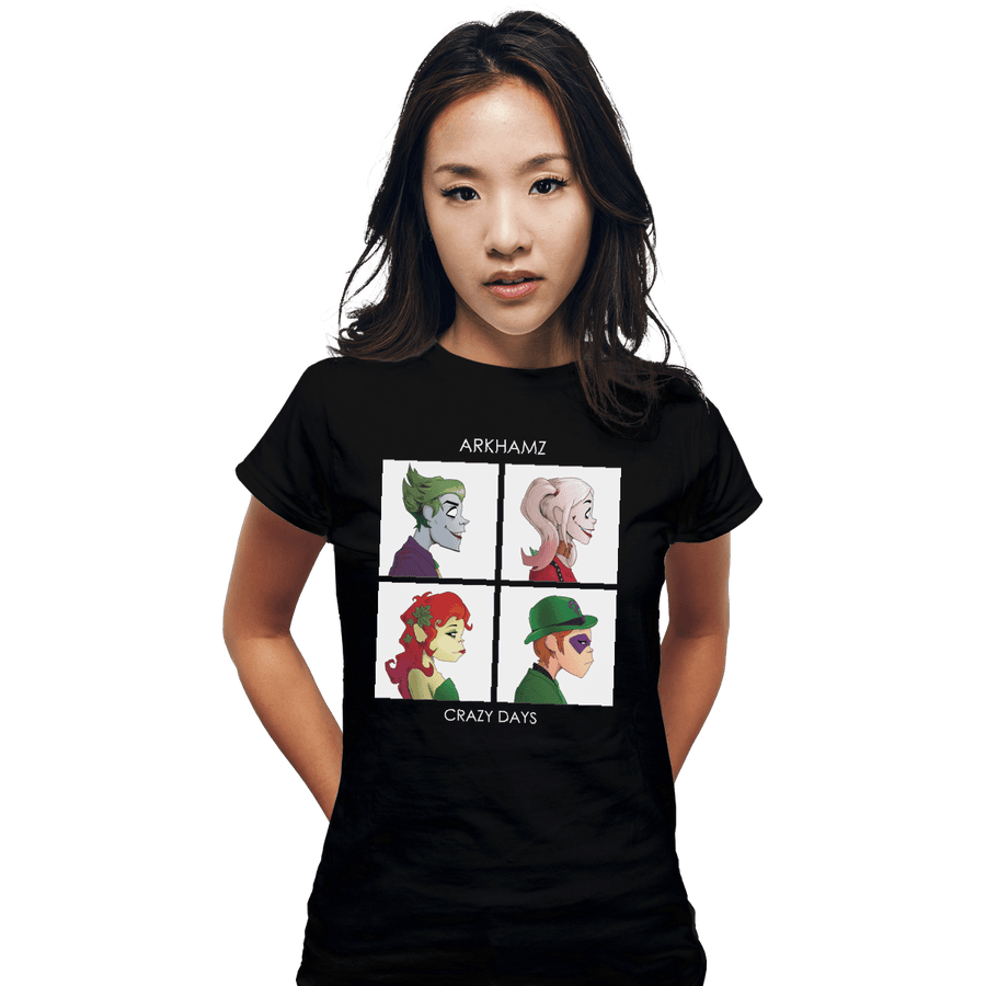 Shirts Fitted Shirts, Woman / Small / Black Arkhamz