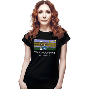 Secret_Shirts Fitted Shirts, Woman / Small / Black Tecmo Bundy!