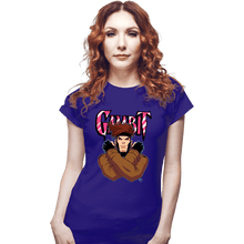 Load image into Gallery viewer, Daily_Deal_Shirts Fitted Shirts, Woman / Small / Violet Gambit 97
