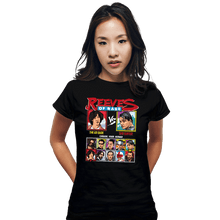 Load image into Gallery viewer, Shirts Fitted Shirts, Woman / Small / Black Reeves Of Rage
