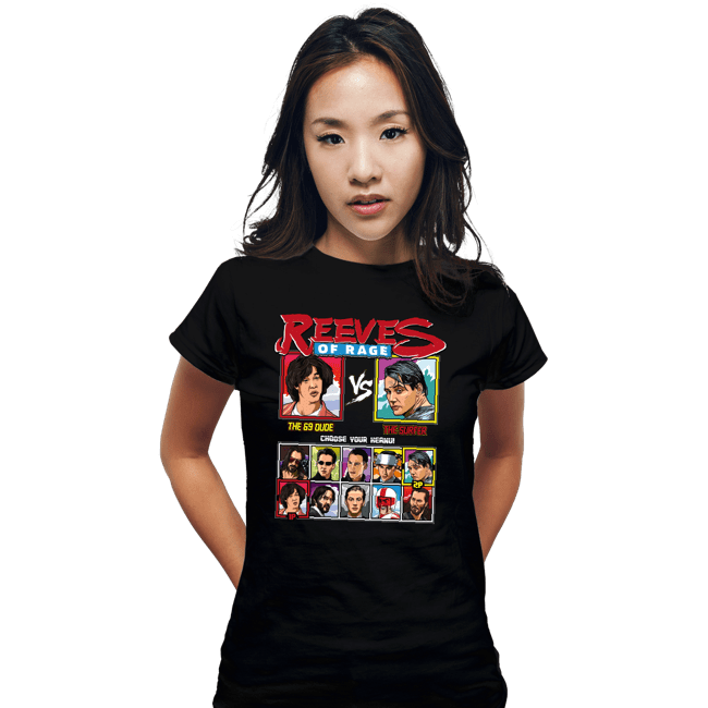 Shirts Fitted Shirts, Woman / Small / Black Reeves Of Rage