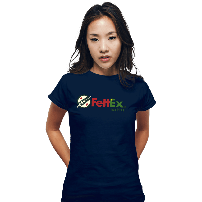 Daily_Deal_Shirts Fitted Shirts, Woman / Small / Navy Fettex