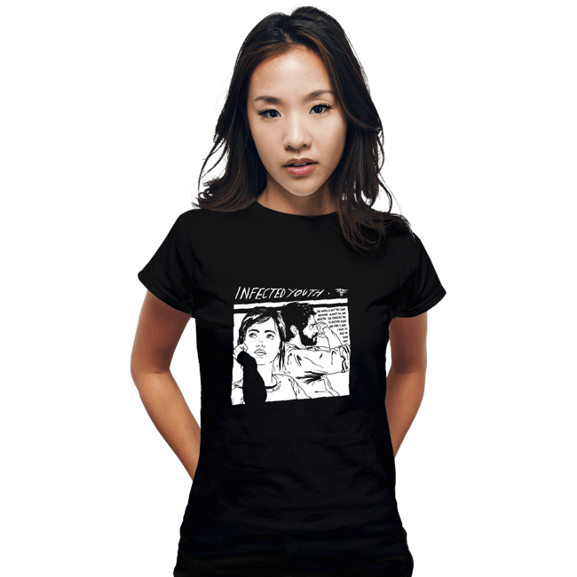 Secret_Shirts Fitted Shirts, Woman / Small / Black Infected Youth