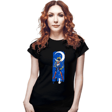 Load image into Gallery viewer, Shirts Fitted Shirts, Woman / Small / Black Inked Moon
