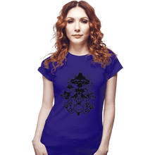 Load image into Gallery viewer, Shirts Fitted Shirts, Woman / Small / Violet Ghostly Group

