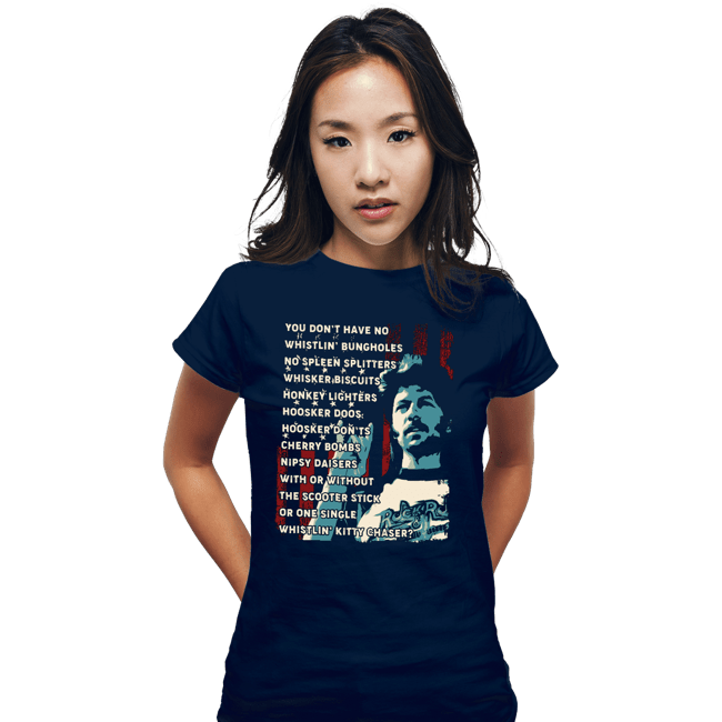 Secret_Shirts Fitted Shirts, Woman / Small / Navy Joe Dirt!
