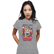 Load image into Gallery viewer, Daily_Deal_Shirts Fitted Shirts, Woman / Small / Sports Grey Explosive Strategist
