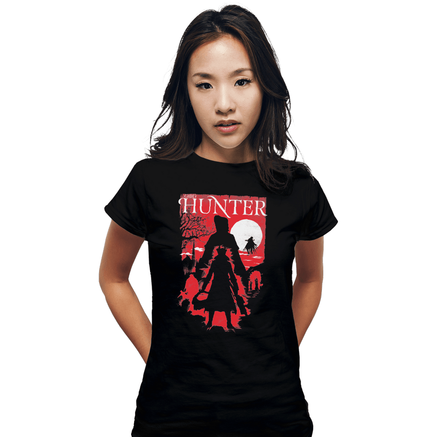 Shirts Fitted Shirts, Woman / Small / Black Good Hunter