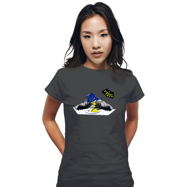 Shirts Fitted Shirts, Woman / Small / Charcoal Taco Man