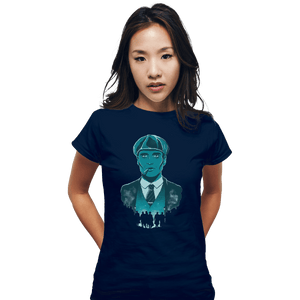Shirts Fitted Shirts, Woman / Small / Navy The Leader