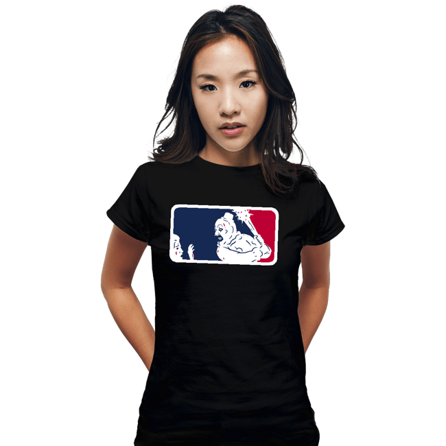 Shirts Fitted Shirts, Woman / Small / Black Major Clown League