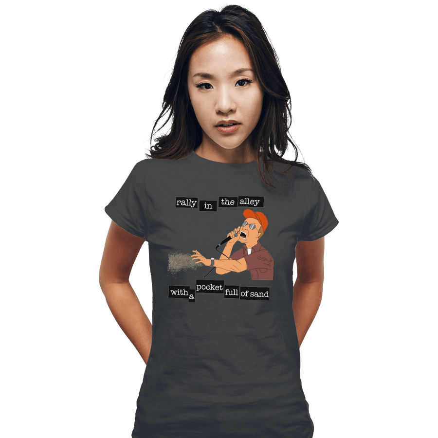 Shirts Fitted Shirts, Woman / Small / Charcoal Pocket Full Of Sand