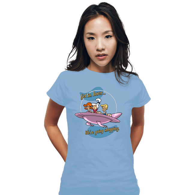Secret_Shirts Fitted Shirts, Woman / Small / Powder Blue Get In Judy