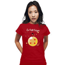 Load image into Gallery viewer, Shirts Fitted Shirts, Woman / Small / Red Le Petit Saiyen
