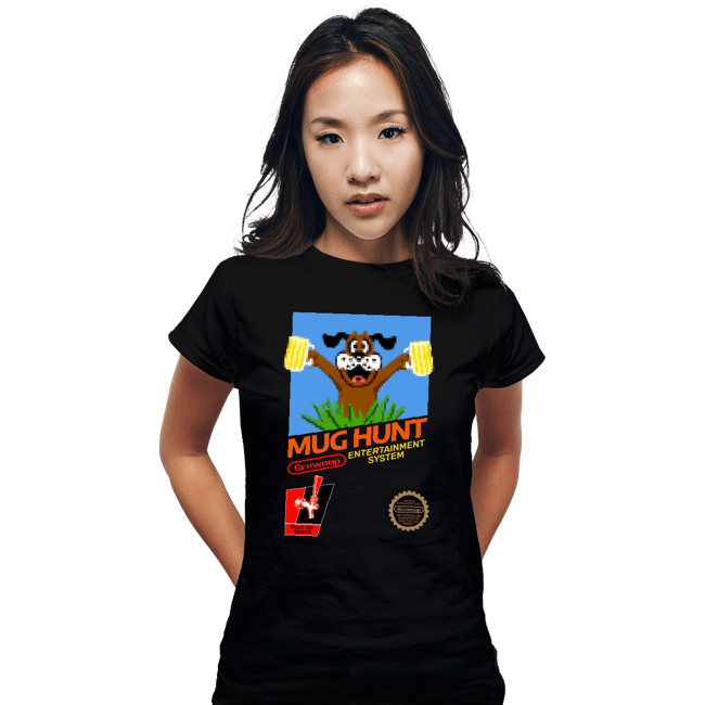 Secret_Shirts Fitted Shirts, Woman / Small / Black Mug Hunt