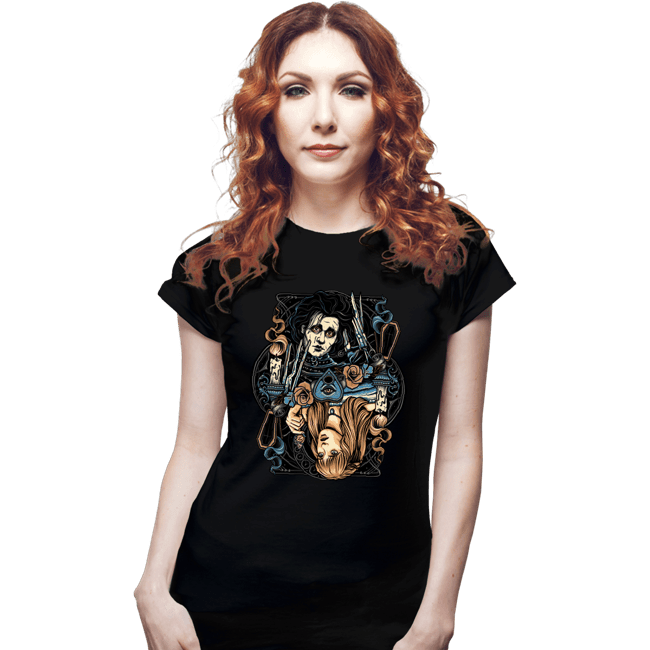 Daily_Deal_Shirts Fitted Shirts, Woman / Small / Black Edward & Kim Card