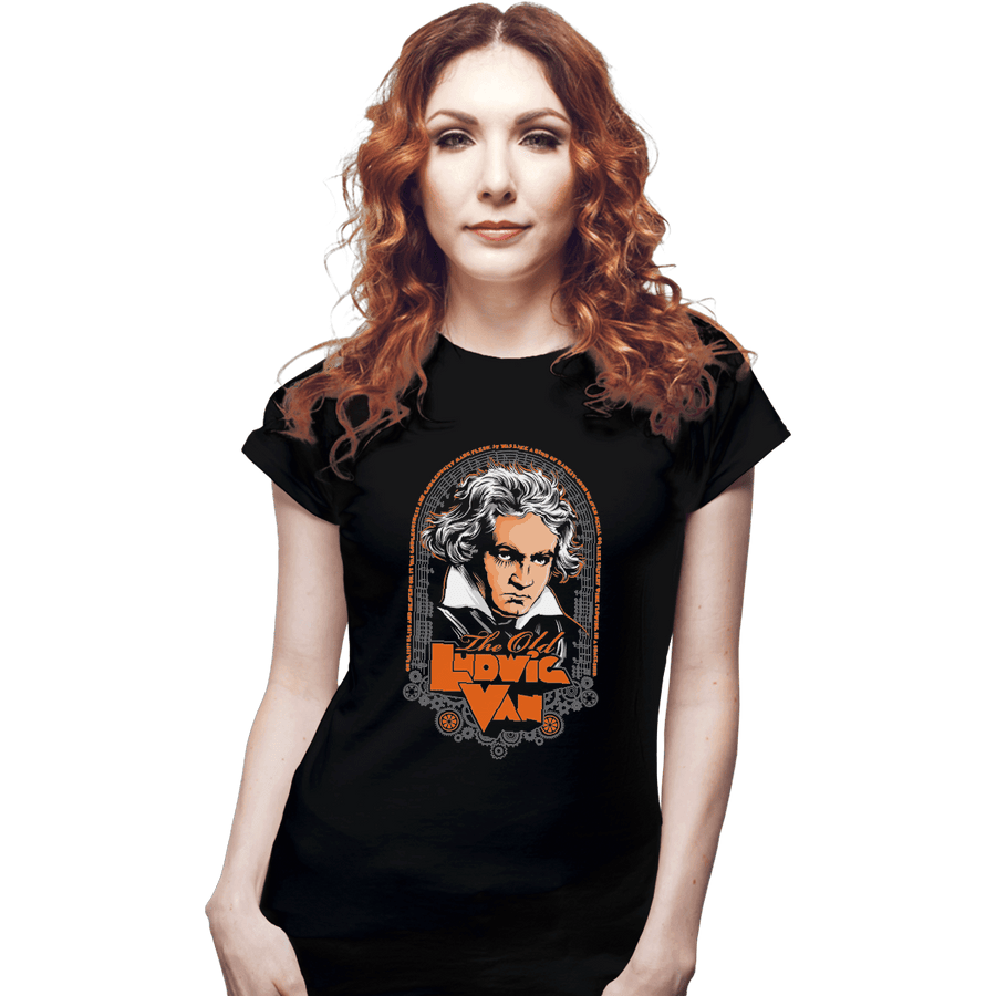 Shirts Fitted Shirts, Woman / Small / Black Ludwig Van