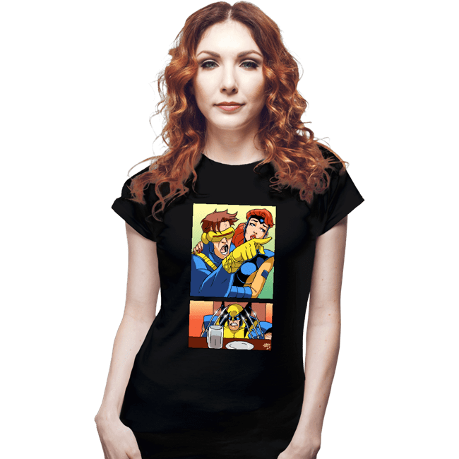 Secret_Shirts Fitted Shirts, Woman / Small / Black Mutant Yelling!