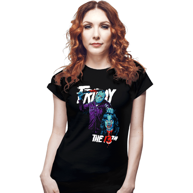Secret_Shirts Fitted Shirts, Woman / Small / Black Jason 13TH NES