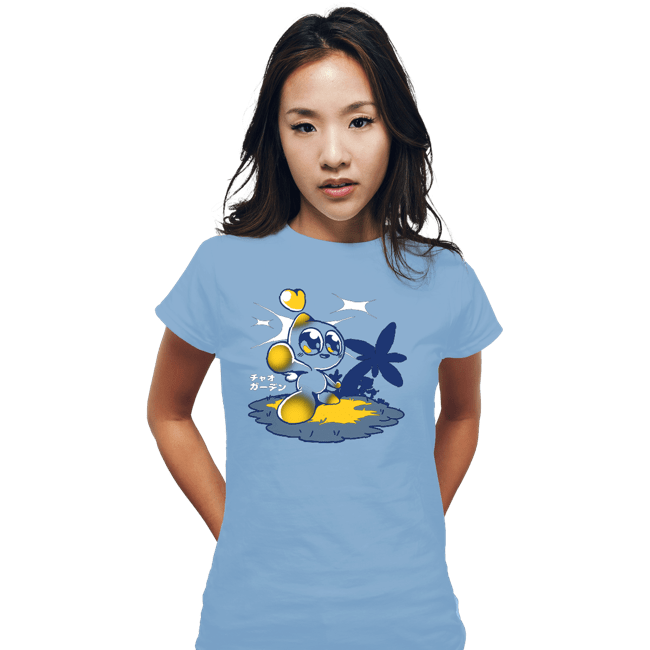 Shirts Fitted Shirts, Woman / Small / Powder Blue Chao Garden