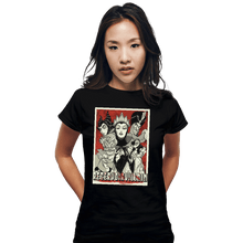 Load image into Gallery viewer, Shirts Fitted Shirts, Woman / Small / Black Reservoir Villains
