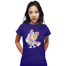 Load image into Gallery viewer, Shirts Fitted Shirts, Woman / Small / Violet Magical Silhouettes - Celeste
