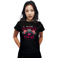 Load image into Gallery viewer, Daily_Deal_Shirts Fitted Shirts, Woman / Small / Black Inosuke Slayers Gym
