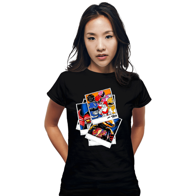 Shirts Fitted Shirts, Woman / Small / Black Squad Goals