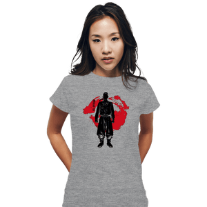 Shirts Fitted Shirts, Woman / Small / Sports Grey Crimson Ken Ryuguji