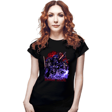Load image into Gallery viewer, Shirts Fitted Shirts, Woman / Small / Black Dark Sides
