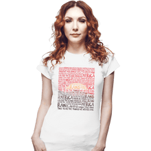 Load image into Gallery viewer, Secret_Shirts Fitted Shirts, Woman / Small / White Africa Secret Sale
