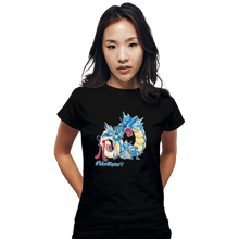 Load image into Gallery viewer, Shirts Fitted Shirts, Woman / Small / Black Pretty Guardian Trainer Neptune
