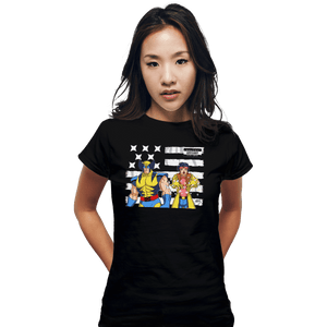 Secret_Shirts Fitted Shirts, Woman / Small / Black Mutant Outcasts