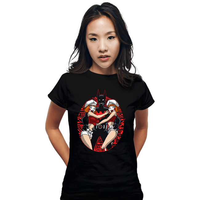 Daily_Deal_Shirts Fitted Shirts, Woman / Small / Black BB and Dee Dee