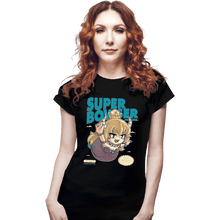 Load image into Gallery viewer, Shirts Fitted Shirts, Woman / Small / Black Super Bowsette
