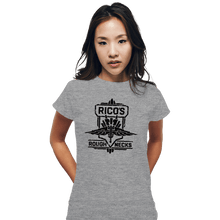 Load image into Gallery viewer, Secret_Shirts Fitted Shirts, Woman / Small / Sports Grey Rico&#39;s Roughnecks!

