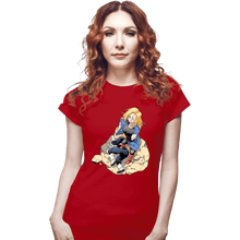 Load image into Gallery viewer, Secret_Shirts Fitted Shirts, Woman / Small / Red 18
